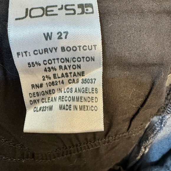 Joe’s Jeans Curvy Bootcut Jeans - Picture 3 of 3